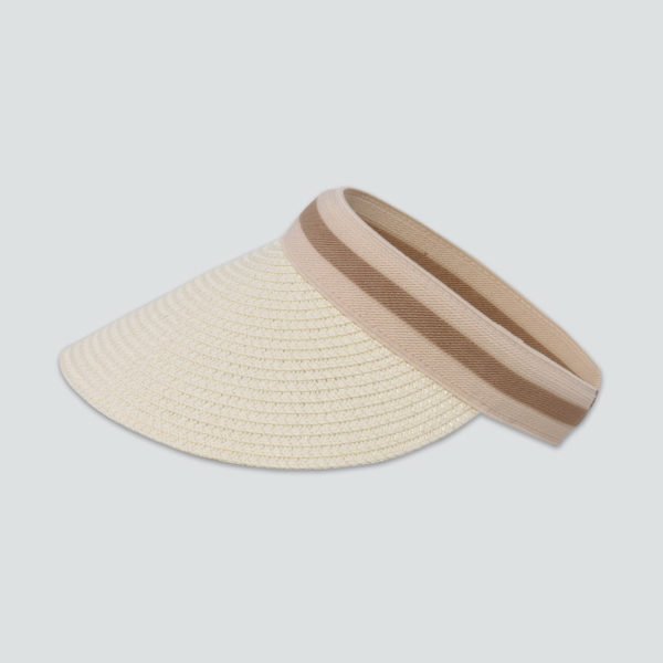 Comfort Straw Sun Cap Visor - 图片 4