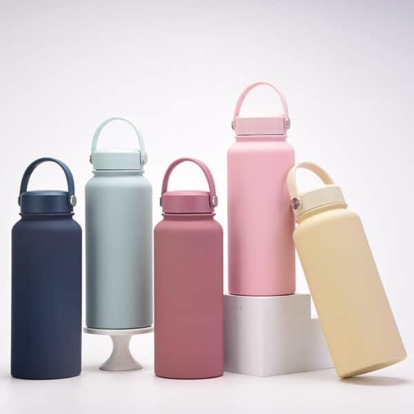 Wide Mouth Portable Vacuum Sports Bottle 33oz - Image 4