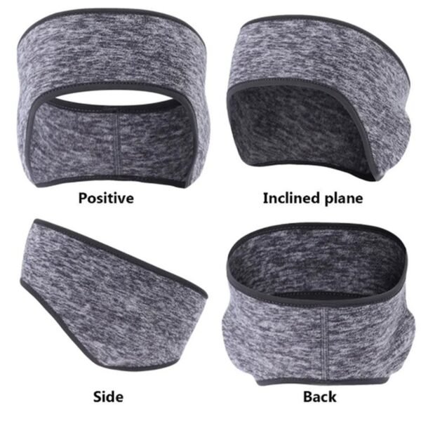 Fleece Sport Cycling Warm Headband Earmuffs - 图片 4