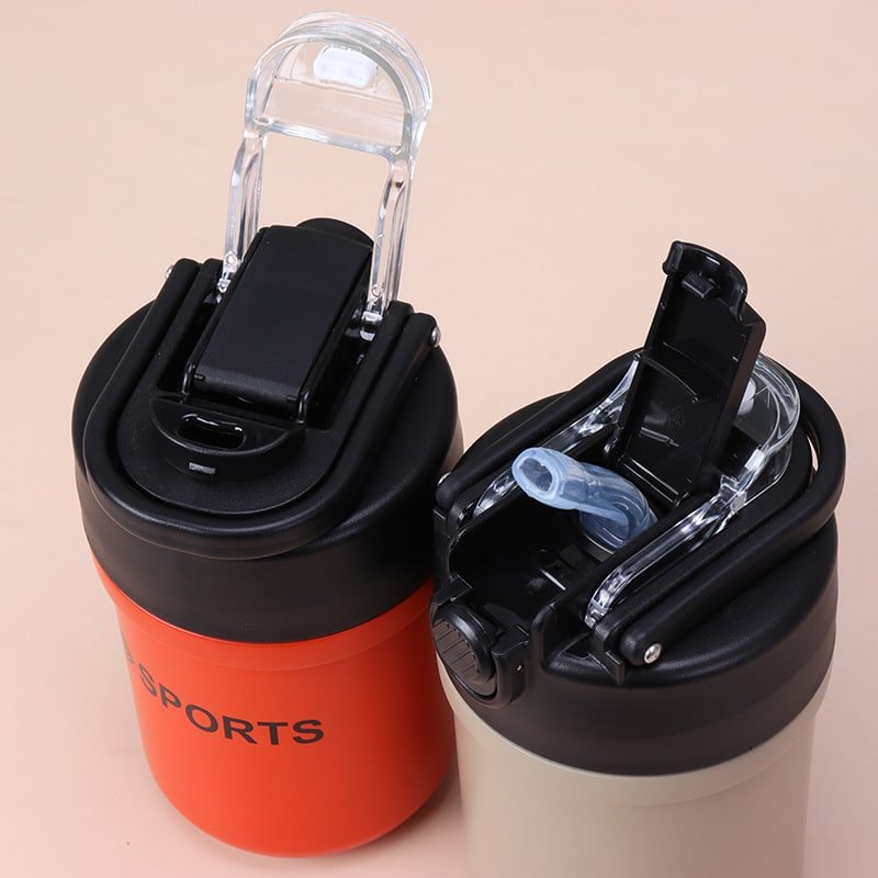 17 OZ Customized Stainless Steel Bottle with Straw - 图片 4