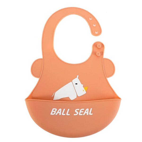 Child Silicone Bib - 图片 4