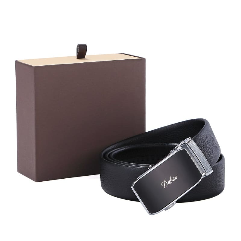 Premium Men- Genuine Leather Belt with Gift Box - 图片 4