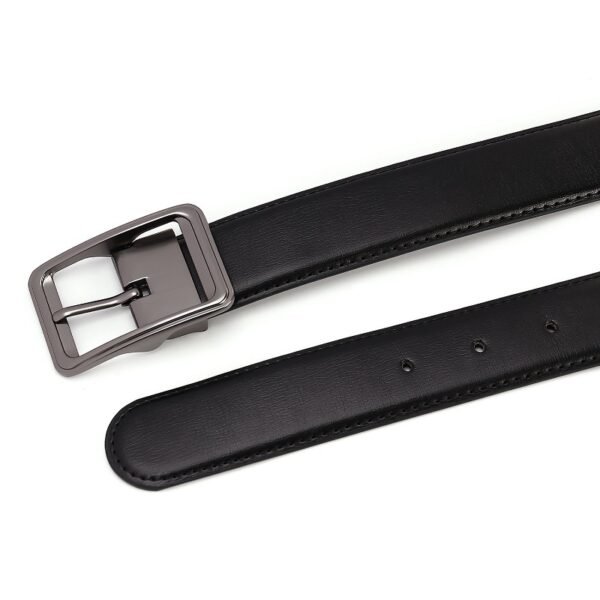 Double Leather Premium Men- Belt with O-Buckle - 图片 4