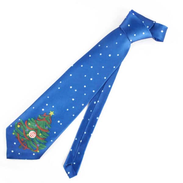 Customizable Printed Polyester Women- Christmas Tie - 图片 4