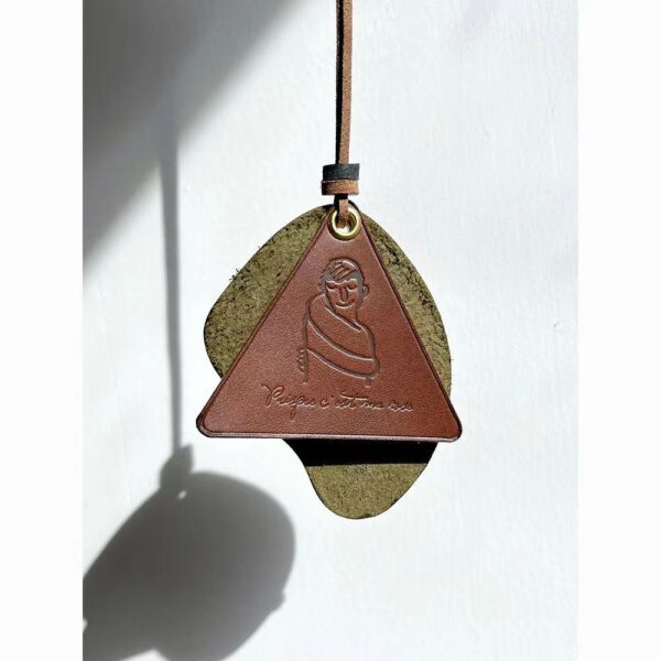 Leather Car Air Freshener - 图片 4