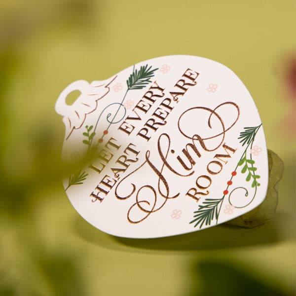 Foil-Stamped Paper Air Freshener - 图片 4