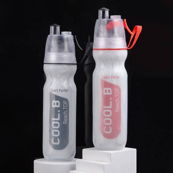 Sports Plastic Spray Cup Portable Spray Bottle-20oz - 图片 4