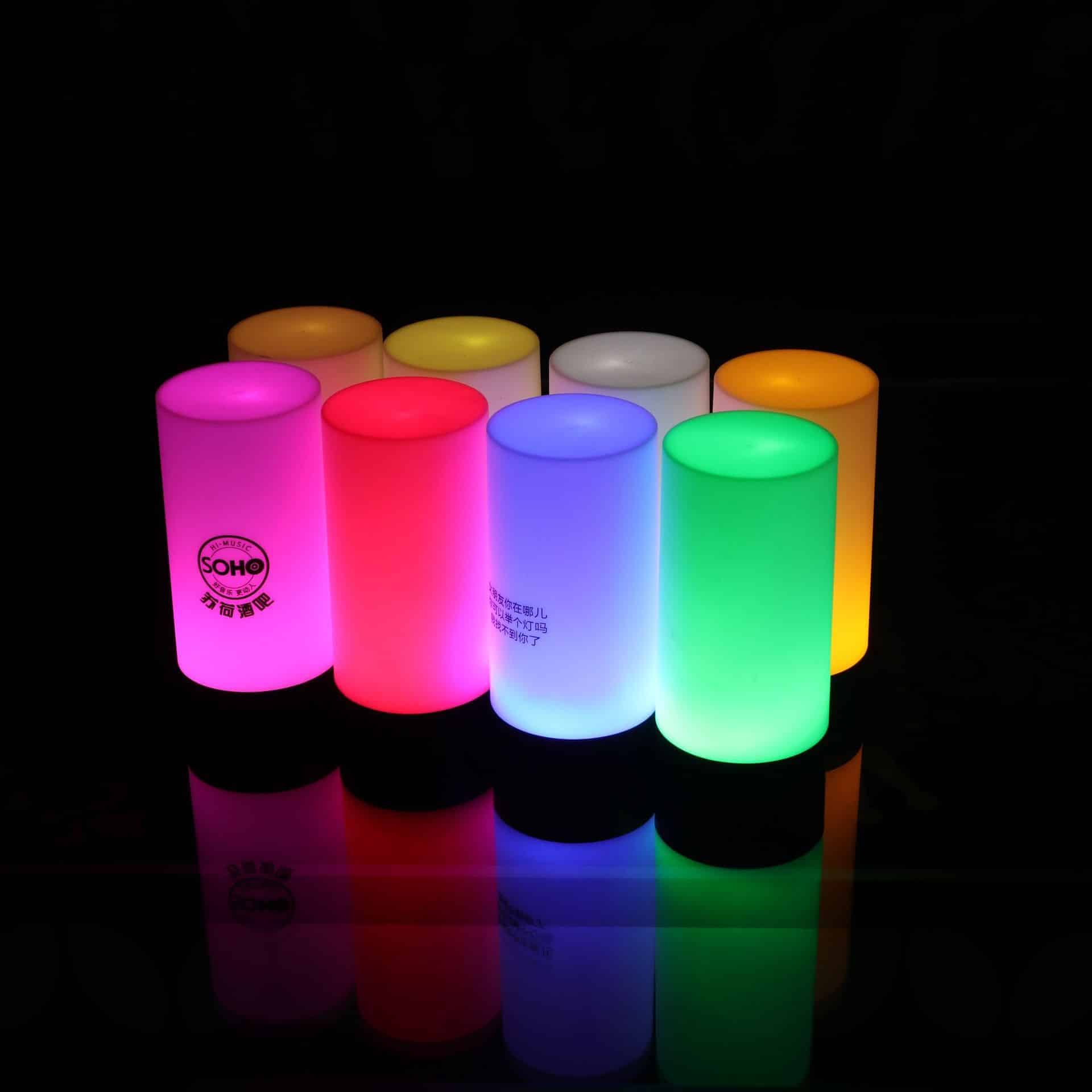 LED Cylinder Atmosphere Night Light - 图片 4