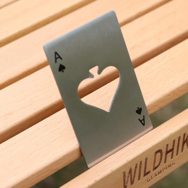 Ace of Spades Credit Card Style Stainless Steel Bottle Opener - 图片 4