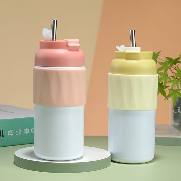 Customized Dual-drinking Insulated Bottle 17OZ - 图片 4
