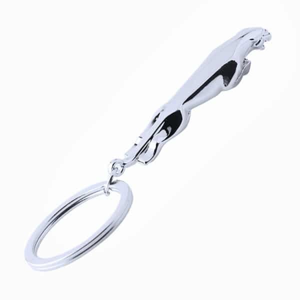 Zinc Alloy Cheetah Keychain Charm - Image 4