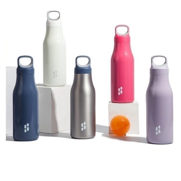 Multicolor Outdoor Stainless Steel Vacuum Water Bottle 20oz With Handle - 图片 4