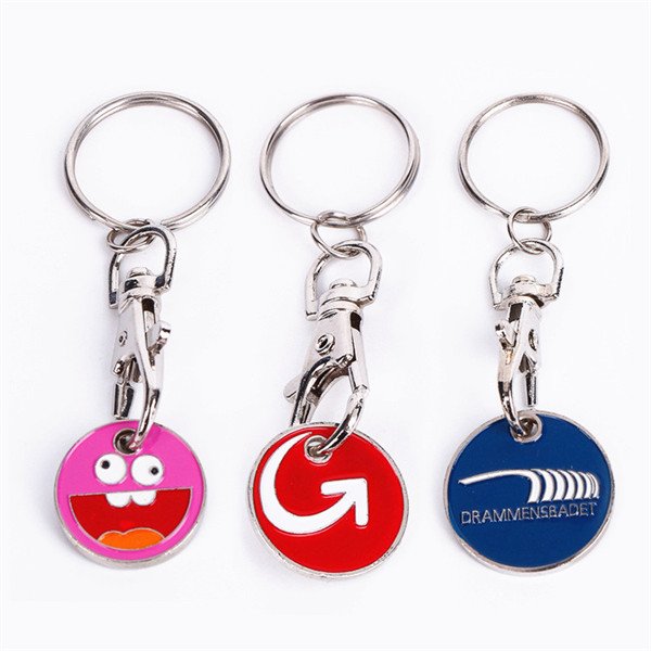Shopping Cart Coin Key Chain Token Holder - Image 4