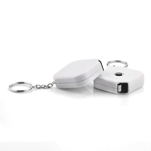 Rectangle 5ft Tape Measurer with Keychain - Image 4