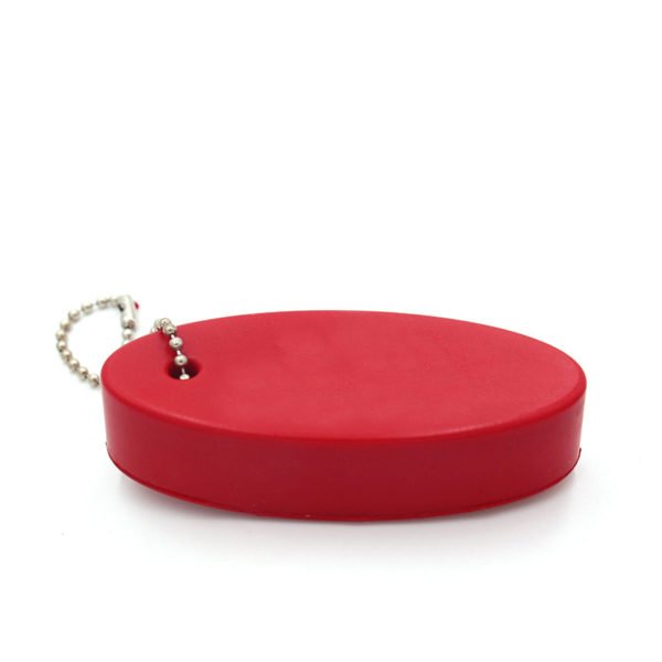 Soft Floating Oval Keychain Key Chain - Image 4