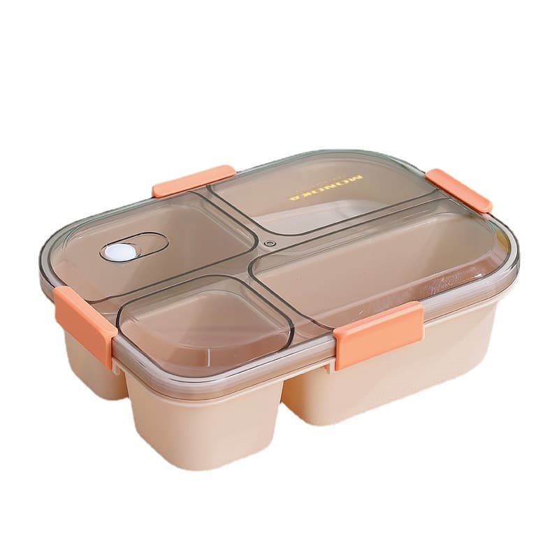 Microwaveable Four Compartments Lunch Box - 图片 4