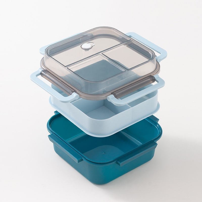Portable Square Camping Lunch Box - 图片 4