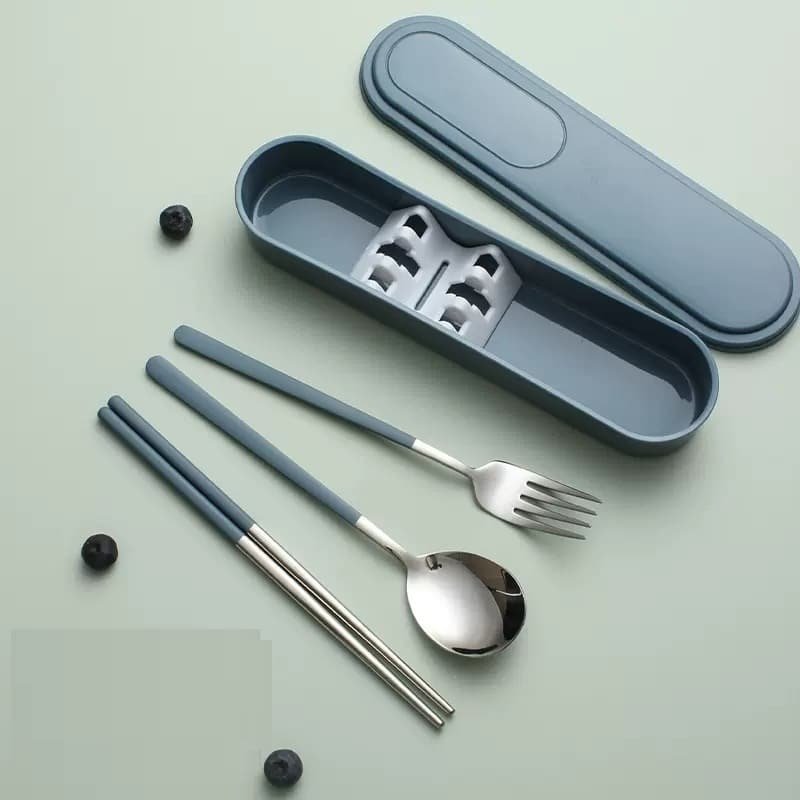 Outdoor Stainless Steel Flatware 3-Piece Set - 图片 4