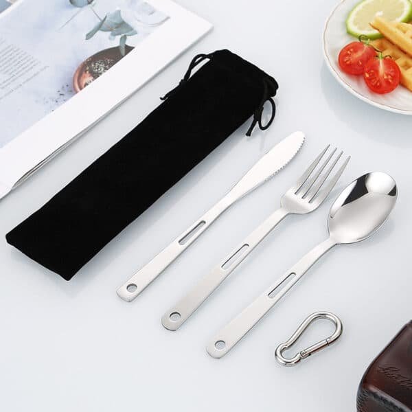 Camping Gift Cloth Tableware Set - 图片 4