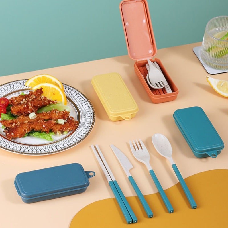Travel Storage Tableware Set of Four - 图片 4