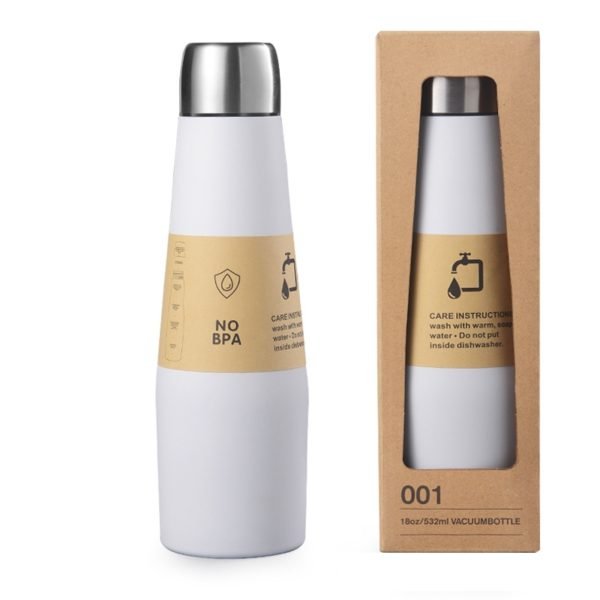 18oz Multi-Color Stainless Steel Vacuum Bottle - 图片 4