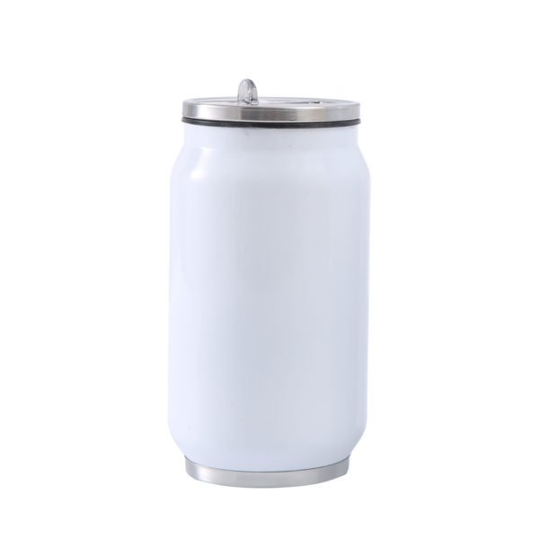 Coke Can Shaped Stainless Steel Vacuum Bottle with Straw 12OZ 17OZ - Image 4