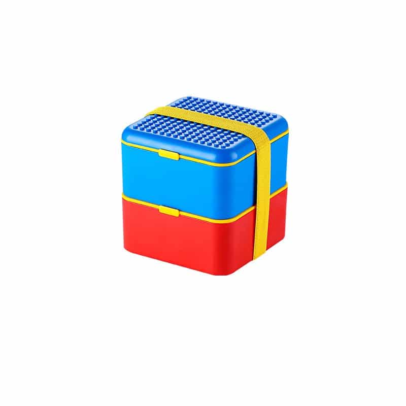 Creative Square Compartments Lunch Box - 图片 4