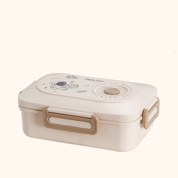 Cartoon Plastic Microwaveabe Lunch Box - 图片 4