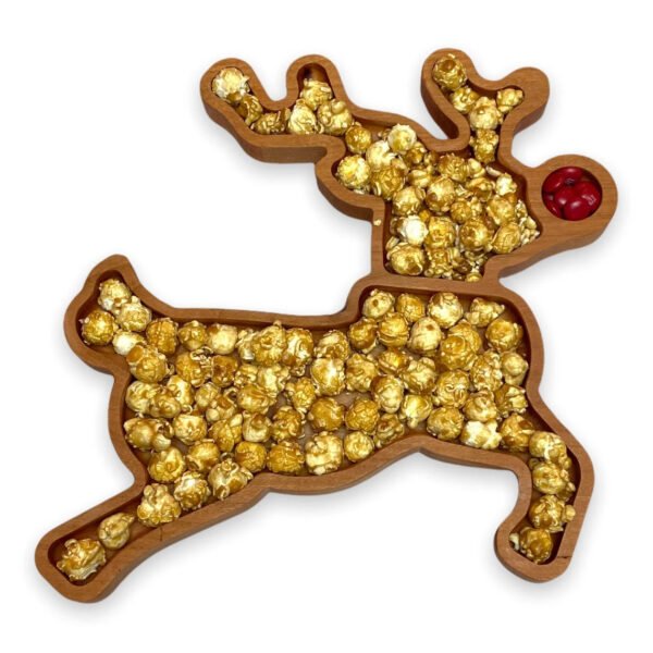 Reindeer Shaped Wooden Tray - 图片 4