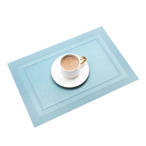 Customized PVC Eco-friendly Arch Insulated Placemat - 图片 4