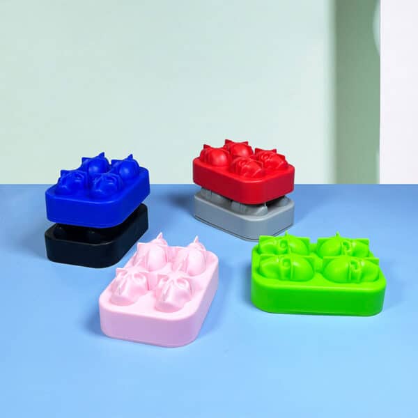 4 Count Ice Ball Tray Mold - 图片 4