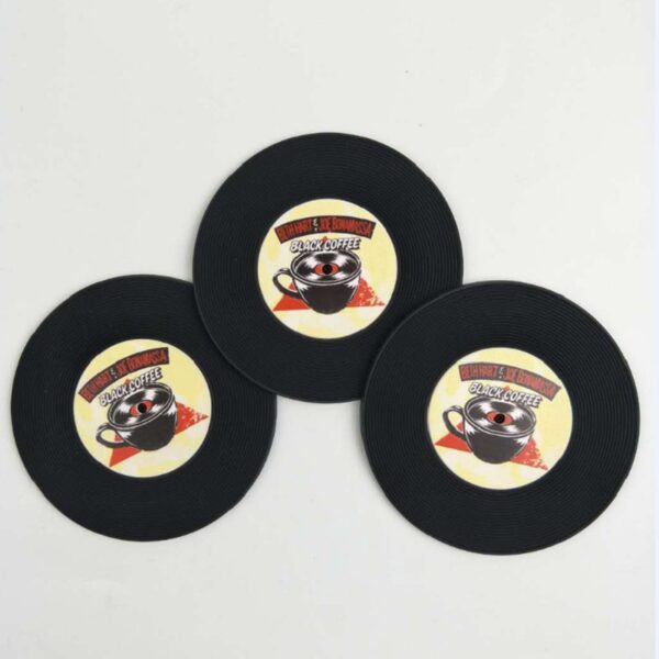 PVC CD Drink Coaster - 图片 4