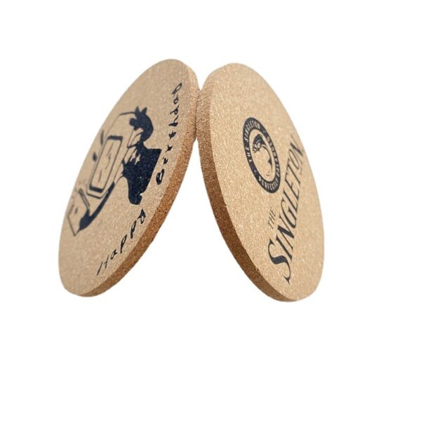 Round Cork Coaster - 图片 4