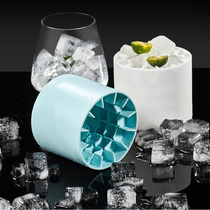 Silicone Home Cylinder Ice Cube - Image 4