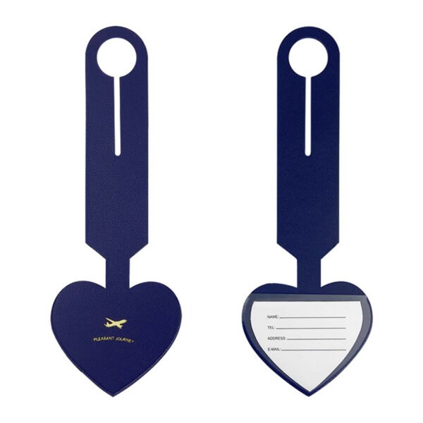 Portable PU Leather Customized Strip Luggage Tag - Image 4