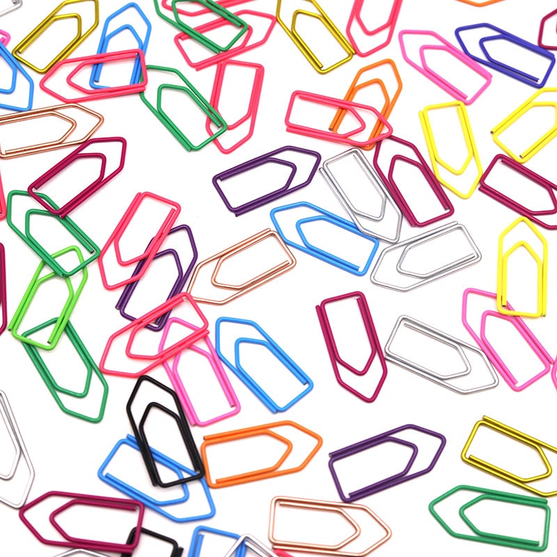 Pencil Metal Paperclips - 图片 4