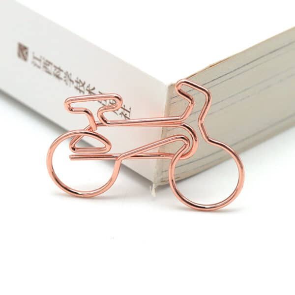 Electroplating Bicycle Shaped Metal Paperclips - Image 4