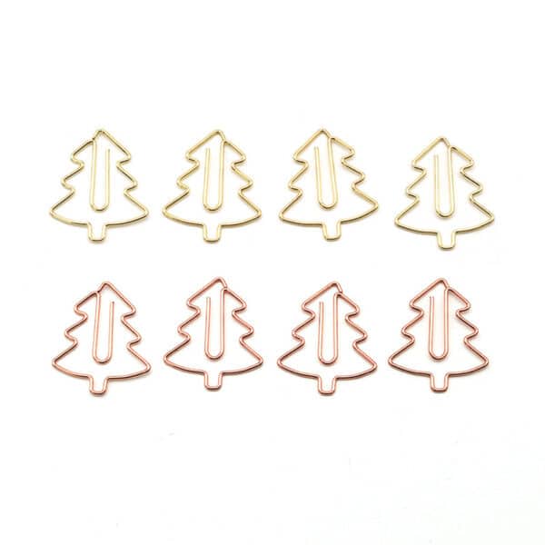 Electroplating Christmas Tree Shaped Paperclips - 图片 4