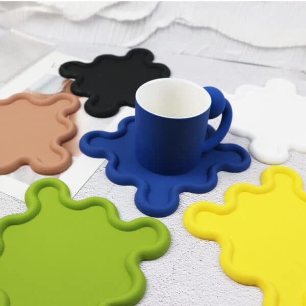 Thickened Heat-Resistant Silicone Coaster - 图片 4