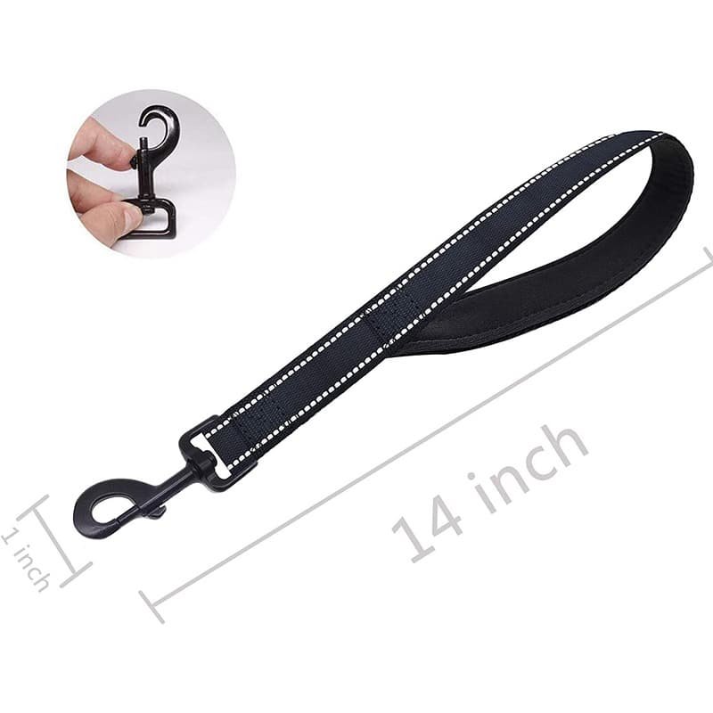 Customized Short Nylon Dog Walking Leash - Image 4