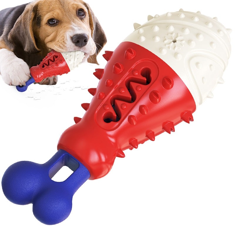 Dog Turkey Leg Teething Toy - 图片 4