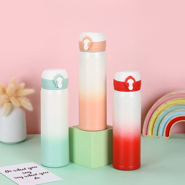 15oz Gradient Color Stainless Steel Insulated Bottle - Image 4