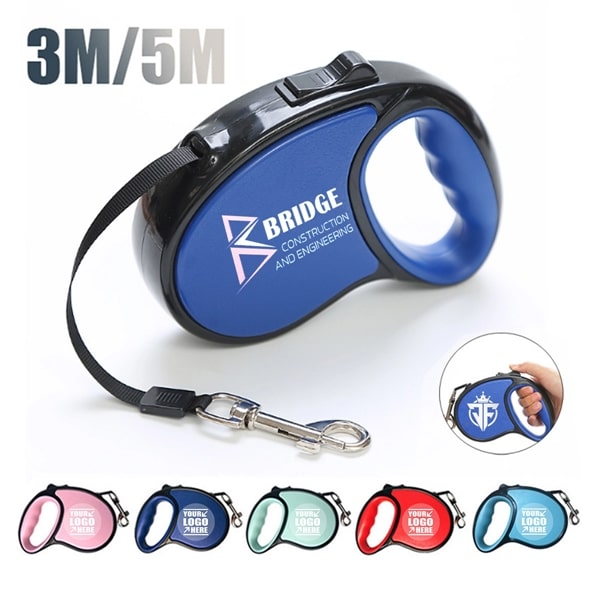 3M 5M Portable Automatic Retractable Retractor Dog Leash - 图片 4