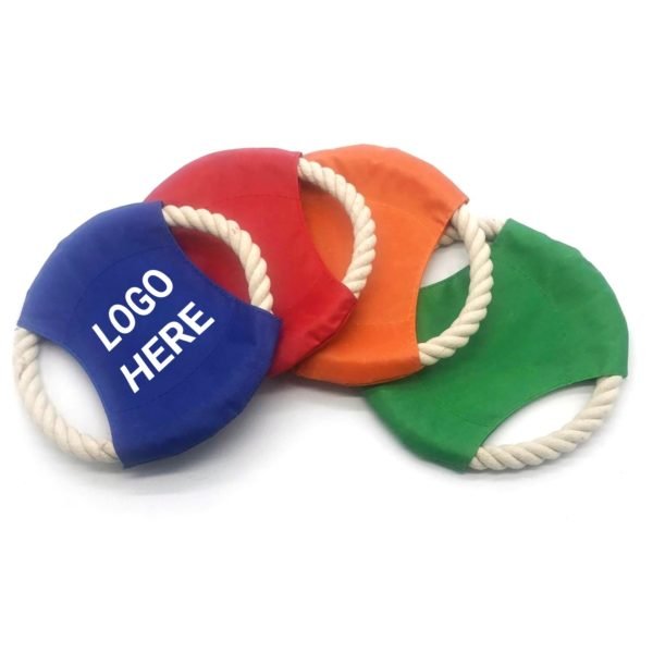 Multicolor Cotton Rope Frisbee - Image 4