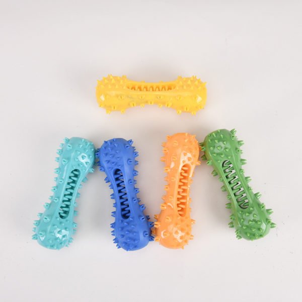 Bone shaped Rubber Pet Chewing Toy - 图片 4