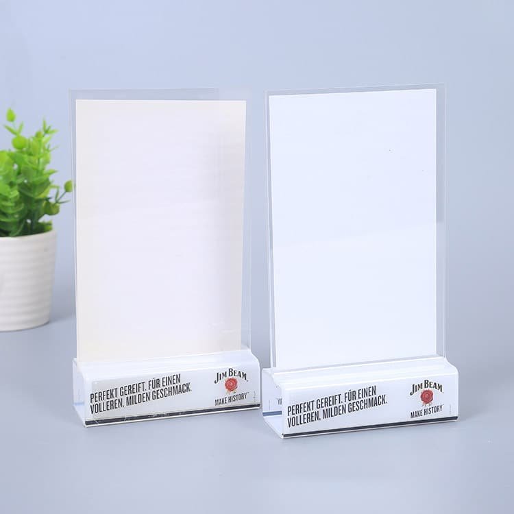Custom Acrylic Table Tent - Image 4