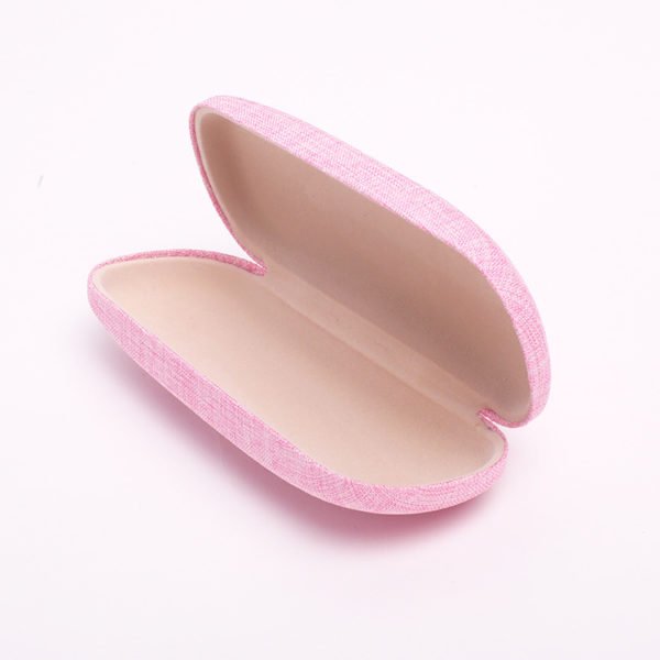 Multicolor Linen Hard Shell Glasses Case Sunglasses Box - 图片 4