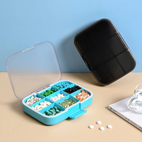 Large Size 9-Compartment Pill Box - Image 4