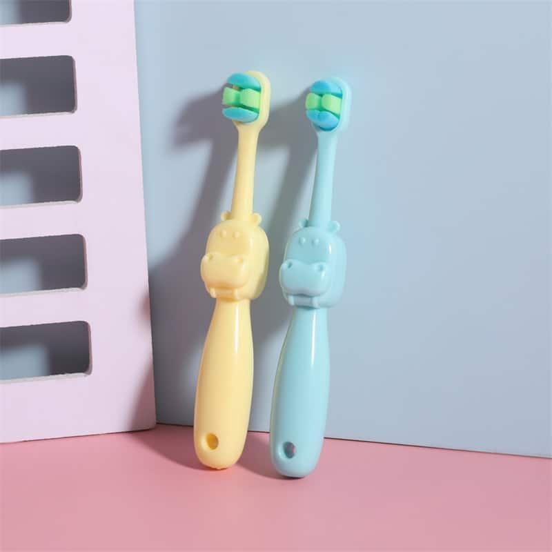 Children- Fine Soft Bristle Toothbrush - 图片 4