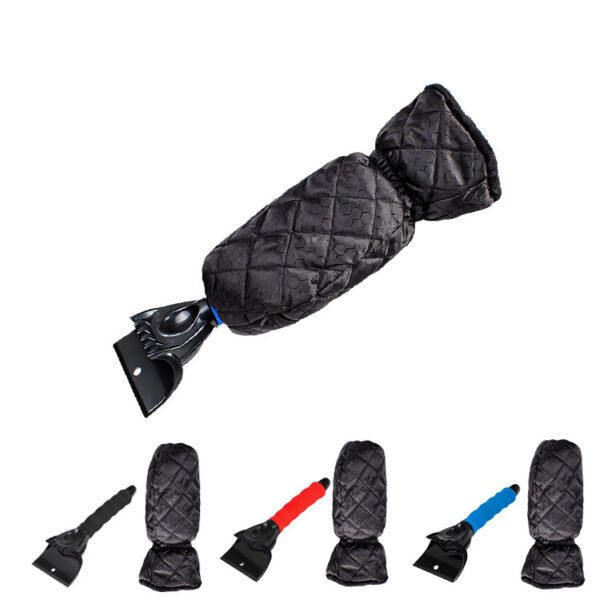 Custom Car Snow Shovel with Thickened Warm Glove - 图片 4